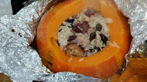 Запечёная тыква.