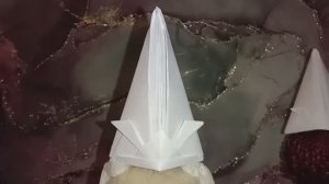 Оригами. Высокий шлем из бумаги. Поделки из бумаги для детей