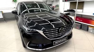 Mazda Cx9 полная оклейка полиуретановой пленкой LLumar