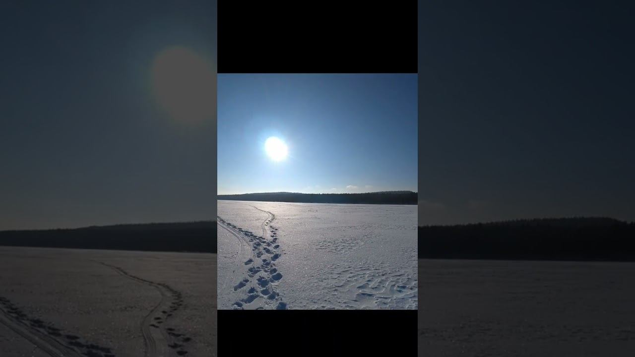 зимний пейзаж #shorts смотреть онлайн