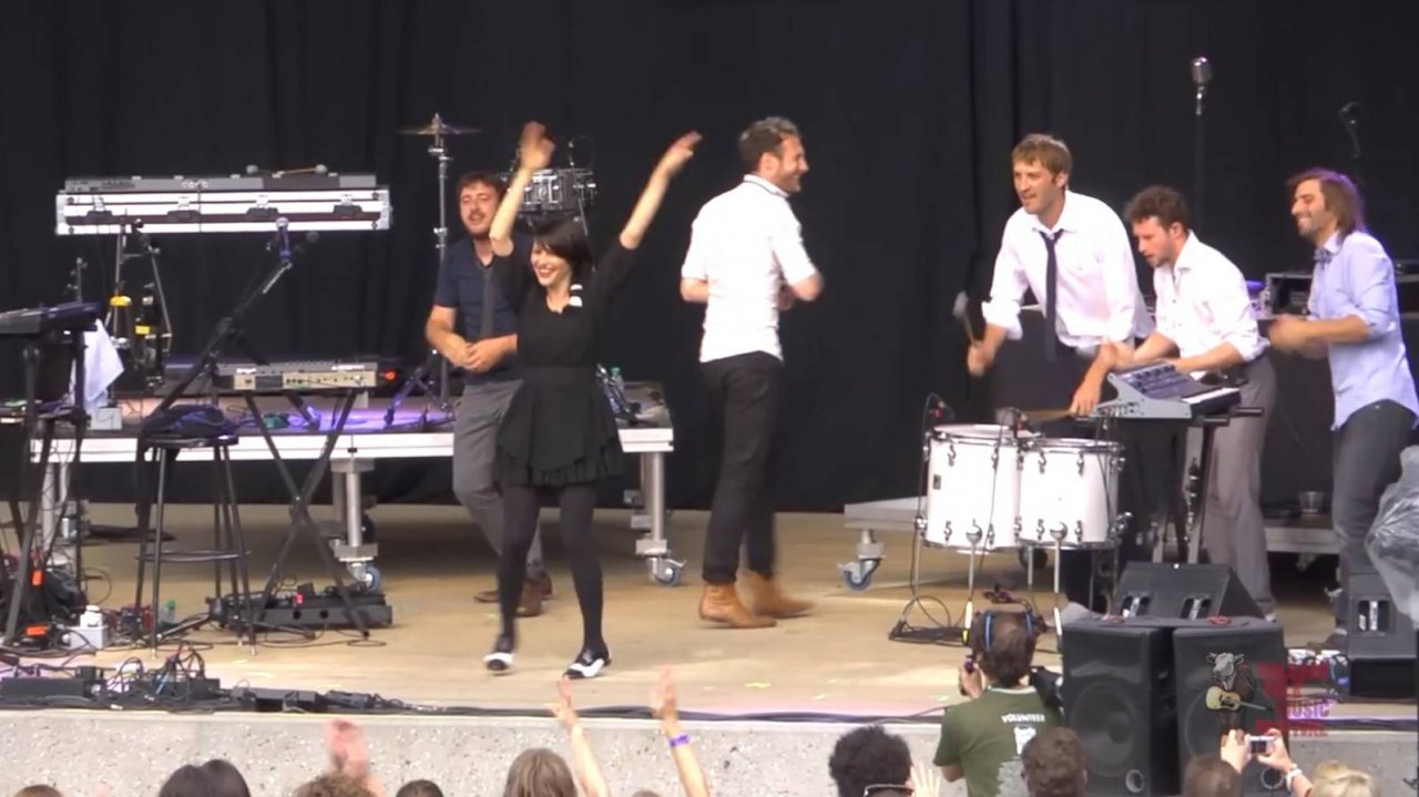 Caravan Palace - Rock It For Me (live at the 2013 Calgary Folk Music Festival)