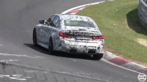 BMW M3 G80 2021 ГОДА ПРОДОЛЖАЕТ ИНТЕНСИВНЫЕ ИСПЫТАНИЯ на Нюрбургринге!
