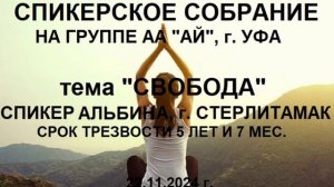 22.11 Альбина Стерлитамак на гр. АЙ
