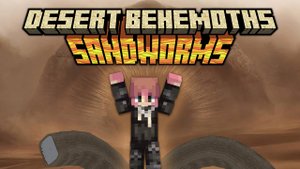 ОГРОМНЫЙ ЧЕРВЬ ИЗ ДЮНЫ ТЕПЕРЬ И В MINECRAFT | Обзор мода Desert Behemoths: Sandworms для майнкрафта