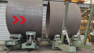 Стенд для сборки обечаек