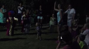 Крым Отдых с детьми Поповка Фрегат . Вот и вечер наступил