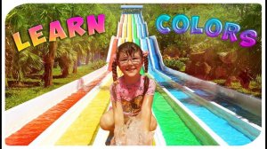 Как учить ребёнка на отдыхе? Посмотрите!!! Learn Colors