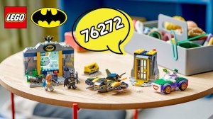 LEGO 76272 Batcave with Batman Batgirl Joker Лего 76275 Бэтмен