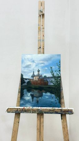 Кусочек Ростовского кремля
#Ростов #живопись #масло