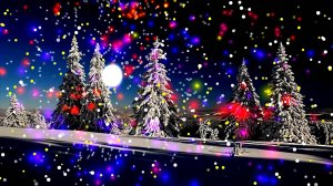 Футажи! Видеофон-футаж С Новым Годом! Огни Новогодней Ночи 1 от Киностудии Мудрого Кота Тимофея!