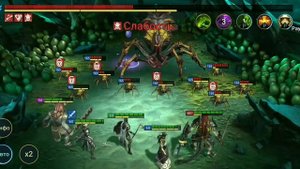 RAID Shadow Legends /Прохожу миссии/Гнездо Паучихи 14 уровень на авто/ проходим тем что имеем!!!