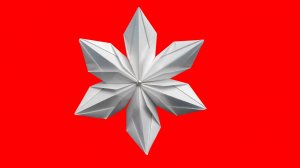 Простые снежинки из бумаги ❄ Новогодние поделки своими руками