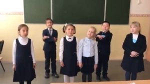 "Вот и осень пришла" в исполнении ансамбля первоклассников "Волшебники" МОАУ "Лицей 1" г.Оренбург.