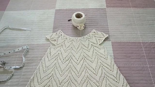 #Платье_крючком на девочку 2-3 года .#крючок #пряжа смотреть онлайн