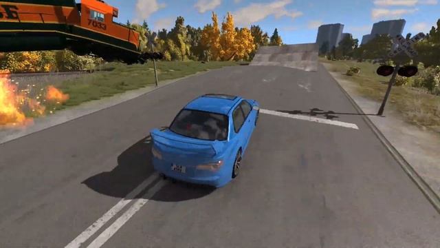 ЛУЧШИЕ ПРЫЖКИ С ТРАМПЛИНОВ ЗА НОЯБРЬ! Гоша Beamng drive. смотреть онлайн