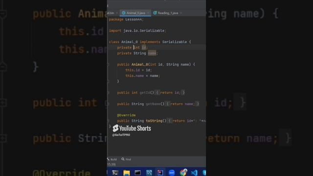 Java serializable 3 #coding #programming #java #обучение #программирование #javaprogramming #code
