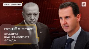 Пошёл торг: Эрдоган шантажирует Асада