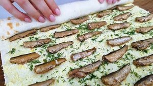 Беру банку шпротов и лаваш! Век живи век учись! Этот рецепт придумал гений.