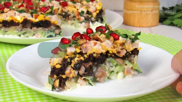 4 ОЧЕНЬ вкусных салата на Новый Год 2025. Вкусные праздничные салаты на новогодний стол 2025