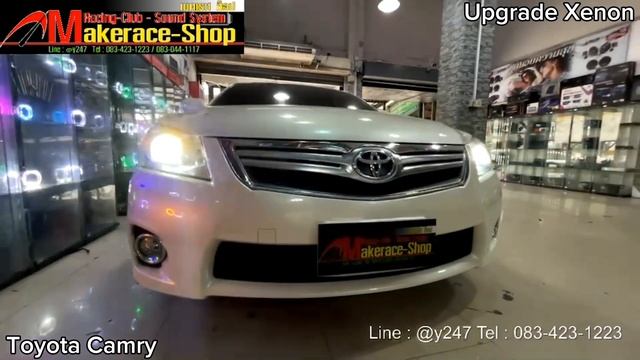 Toyota Camry Upgrade ชุดหลอด Xenon смотреть онлайн