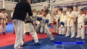 Дворце спортивных единоборств прошёл мастер-класс от тренера сборной России по каратэ