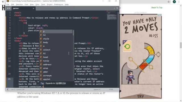 How to Release and Renew ip address in Command Prompt смотреть онлайн