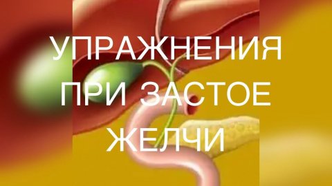 Упражнения при застое желчи