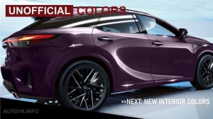 New Lexus RX 2025 Facelift - FIRST LOOK at EXTERIOR Refresh & INTERIOR Updates