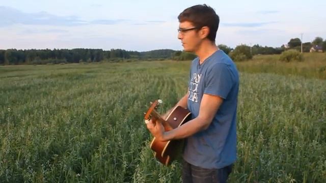 УУУ на поле (Денис, собака, закат и Marius Ziska) смотреть онлайн