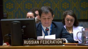 Point of order by Dmitry Polyanskiy at a UNSC briefing on the Syrian chemical file