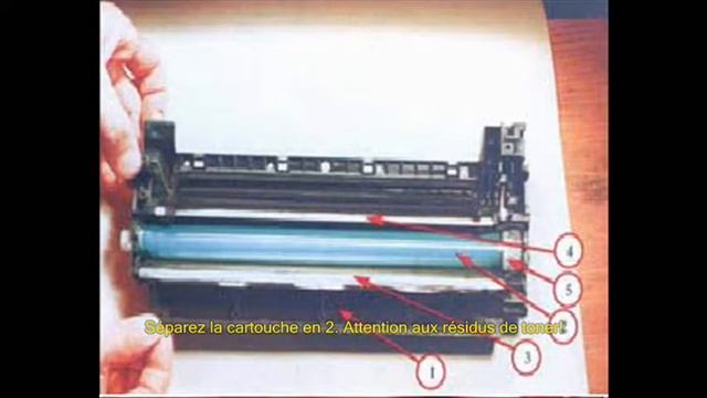 VX Canon Cartouche Toner : Comment Remplir Le Toner смотреть онлайн