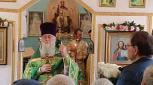 Престольный праздник в Свято-Александровском храме посёлка Голландии