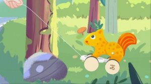 Потяните за верёвочку, и маленький зайчик начнёт следовать за вами!