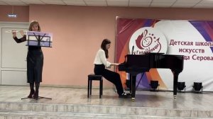 Еранкина Арина 8кл.
1. К. Сен-Санс "Лебедь"
2. Г. Гендель - Жига из Сонаты фа мажор