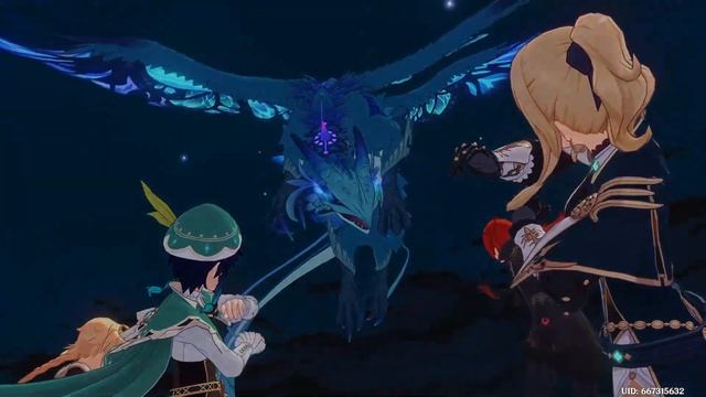 My Reaction to Defeating D'VALIN in Genshin Impact смотреть онлайн