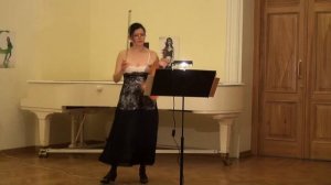 Prokofiev Sonata for violin solo - Oxana Anisimova, violin