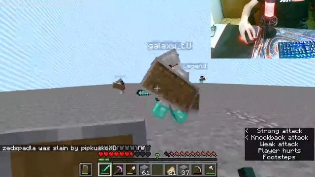 HandCam Minecraft manhunt s chatom skcz stream hype 200 odoberateľov
