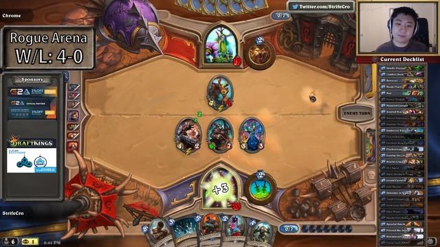 Hearthstone Rogue Arena Part 2: Cro-op with Hafu смотреть онлайн