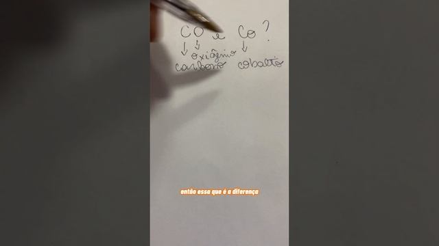 Qual a diferença entre CO e Co? смотреть онлайн