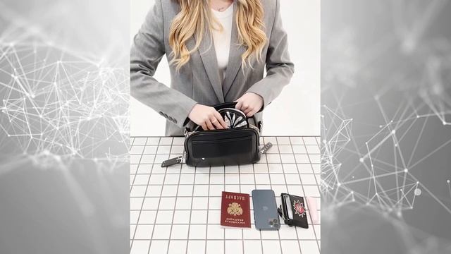 Сумка через плечо кросс-боди черная маленькая смотреть онлайн