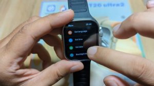 T20 Ultra 2 Smartwatch/ T10 Ultra 2 Smartwatch Unboxing Review of Menus and Features