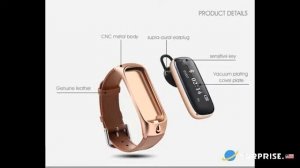 M6 2-in-1 Smart Bracelet Watch & Bluetooth Headset Earphone