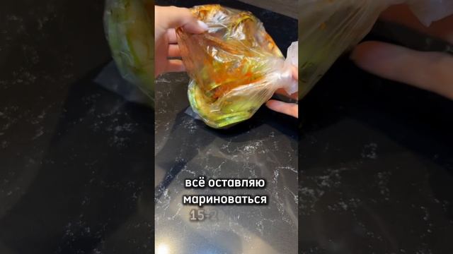 Летний, вкусный салат с кабачком✨