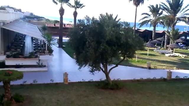 Тунис Отель Palmyra beach #вид из номера смотреть онлайн