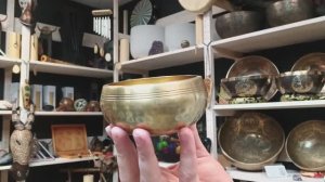 Литая поющая чаша (10 см, нота: Фа, 698 Гц) / singing bowl / shamanic.moscow