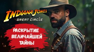 INDIANA JONES AND THE GREAT CIRCLE на ультра графике - зловещие личности начинают искать ключ к древ