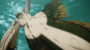 (Eng Sub) FIRST FLYING TITAN🪽 | Falco Flying Jaw Titan FIRST APPEARANCE - AOT FINAL SEASON