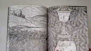Flip Through Harry Potter Coloring Wizardry Coloring Book