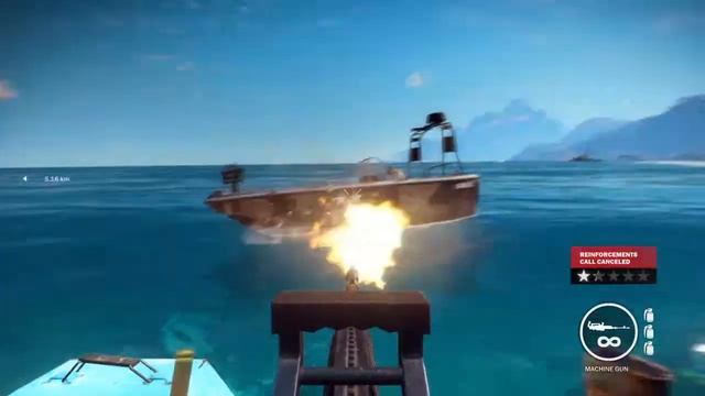 Just Cause 3 Floating Tank Glitch
