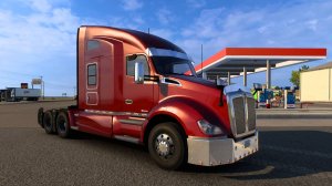 Рейс Бернс - Онтарио (штат Орегон) в American Truck Simulator.